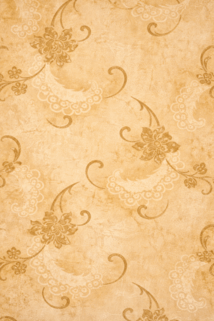 Tapeta winylowa na papierze – Beżowa z ornamentami 10m x 53 cm