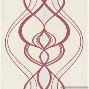 Tapeta ścienna winylowa na flizelinie – Beżowa z Geometrycznym Wzorem, Zmywalna