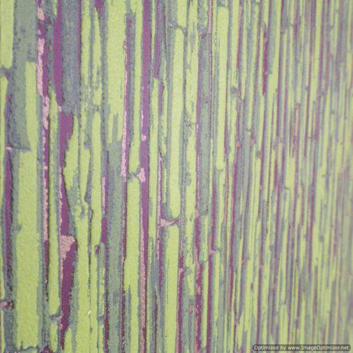 Tapeta ścienna winylowa na flizelinie – Zielona z Abstrakcyjnym Wzorem, Zmywalna - obrazek 2