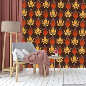 Tapeta winylowa na flizelinie – Royal Caro z geometrycznym wzorem 10m x 53 cm - obrazek 2