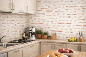 TAPETA KUCHENNA LITERKI 10m x 53 cm - obrazek 2