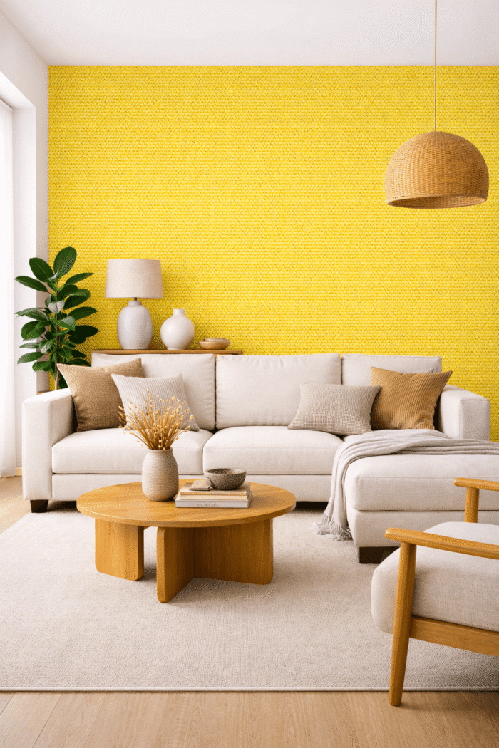 TAPETA WINYLOWA NA FLIZELINIE LIMONKA - obrazek 2