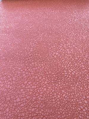 TAPETA CZERWONA WINYLOWA NA FLIZELINIE KOSTKA - obrazek 2