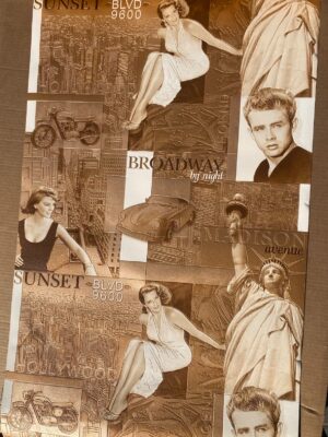 TAPETA RASCH WINYLOWA NA PAPIERZE MOVIE STAR 820812 | 0.53 X 9 m