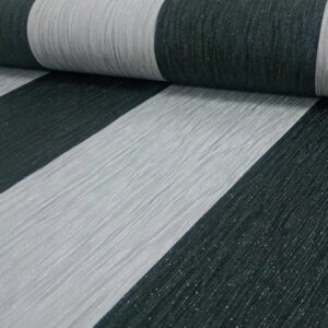 TAPETA FRANCJA PASY CZARNO NIEBIESKI WINYLOWA NA PAPIERZE ZMYWALNA